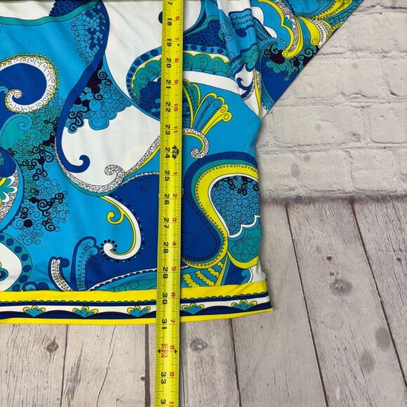 Trina Turk Ipanema French Riviera Swim Cover-up Tunic Dress Size Small D049 -7 - Picture 4 of 15